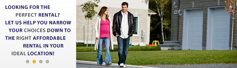 Hero Banner Slide Image: Couple Strolling through Nice Neighborhood